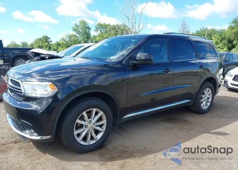 2015 Dodge Durango Sxt z USA, uszkodzony, nr VIN 1C4RDJAG5FC864448